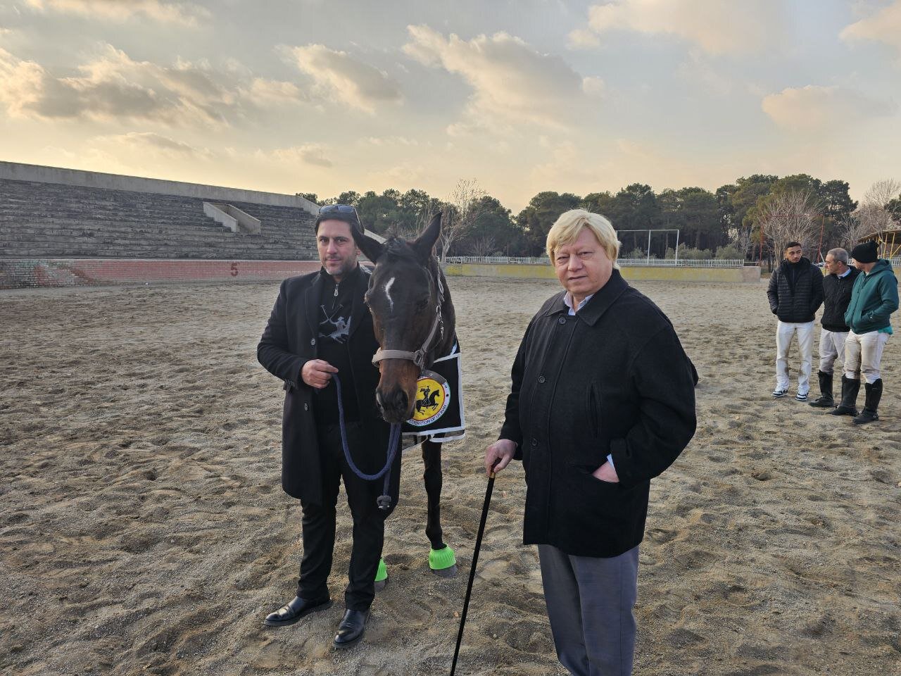 عکس | یک مقام سیاسی در هفته هجدهم لیگ چوگان