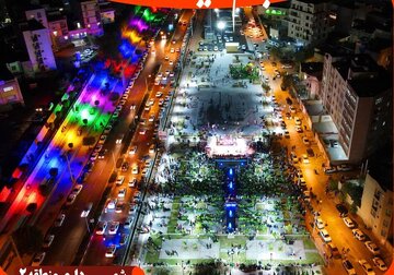 افتتاح بوستان آزادشهر و اولین آبنمای موزیکال کف خشک در بندرعباس