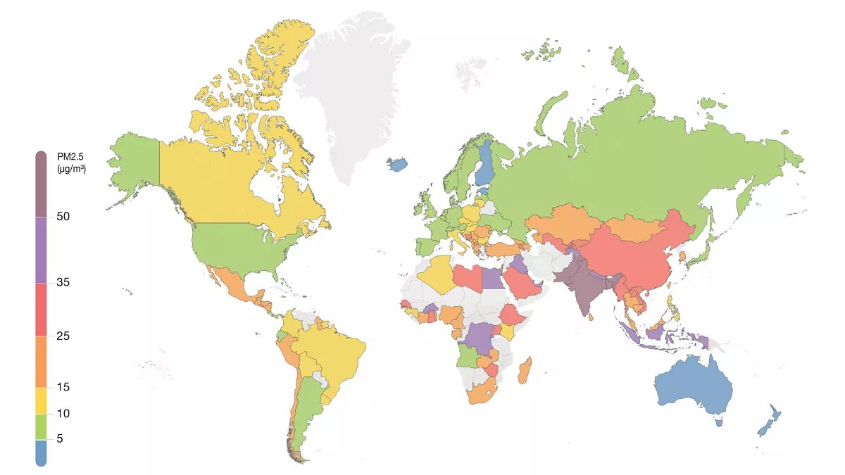 آلودهترین کشورهای دنیا؛ ایران کجای این فهرست است؟