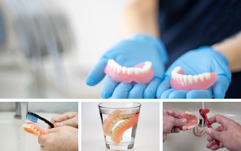 ۵ نکته مهم برای نگهداری از دندانهای مصنوعی
