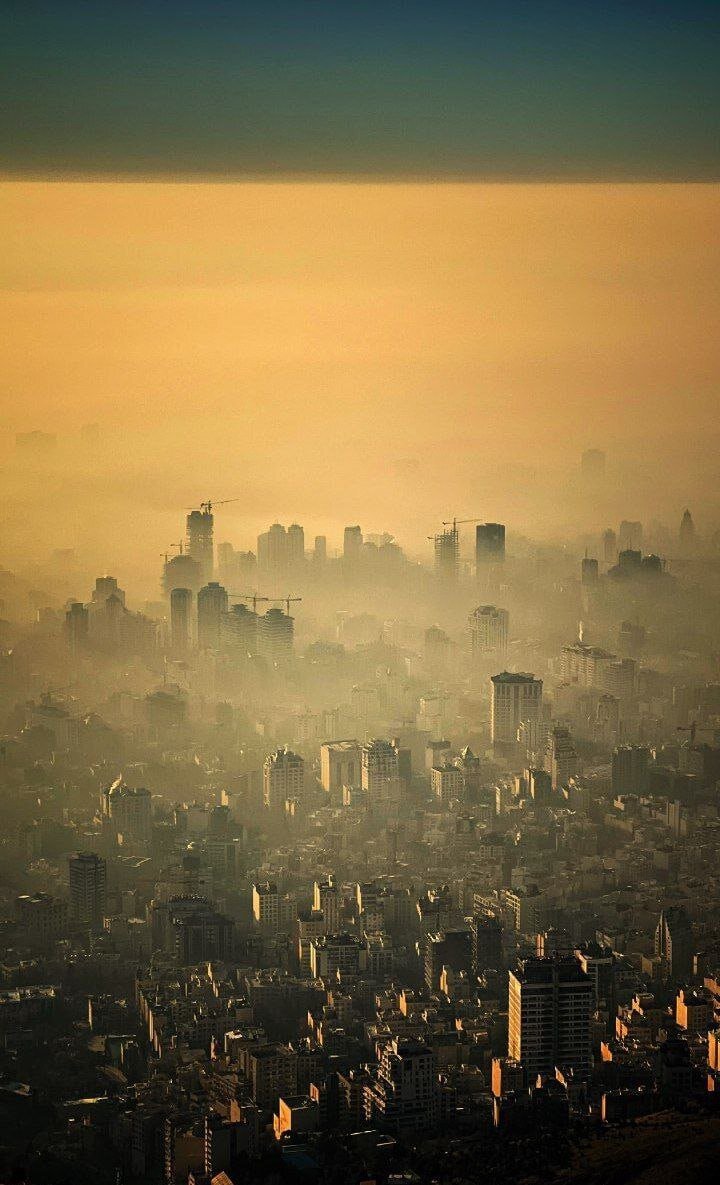 ترسناکترین عکسی که تاکنون از تهران منتشر شده است