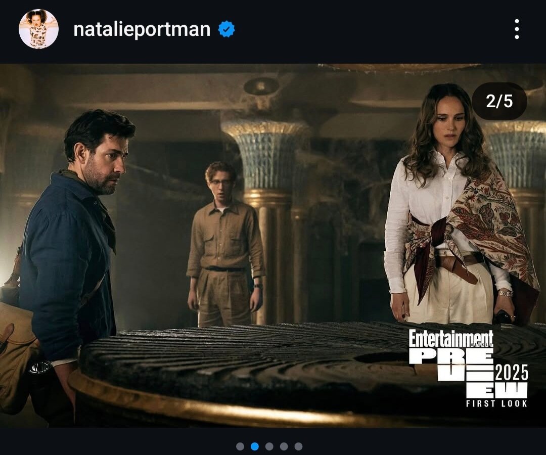 ناتالی پورتمن با فیلم جدید «چشمه جوانی» به سینما میآید/ عکس