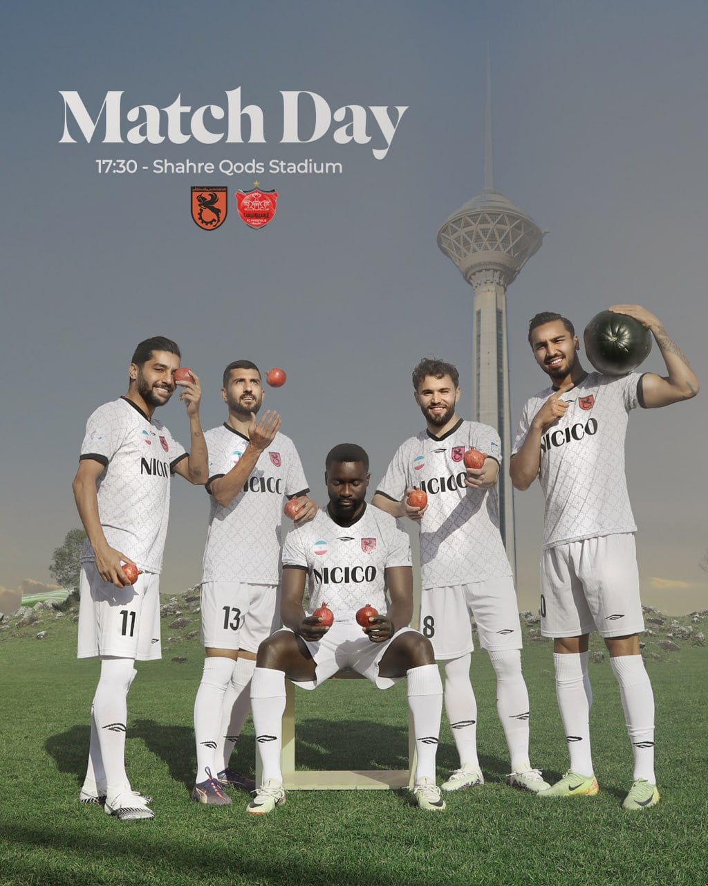 عکس| پوستر کنایه آمیز مس برای بازی مقابل پرسپولیس