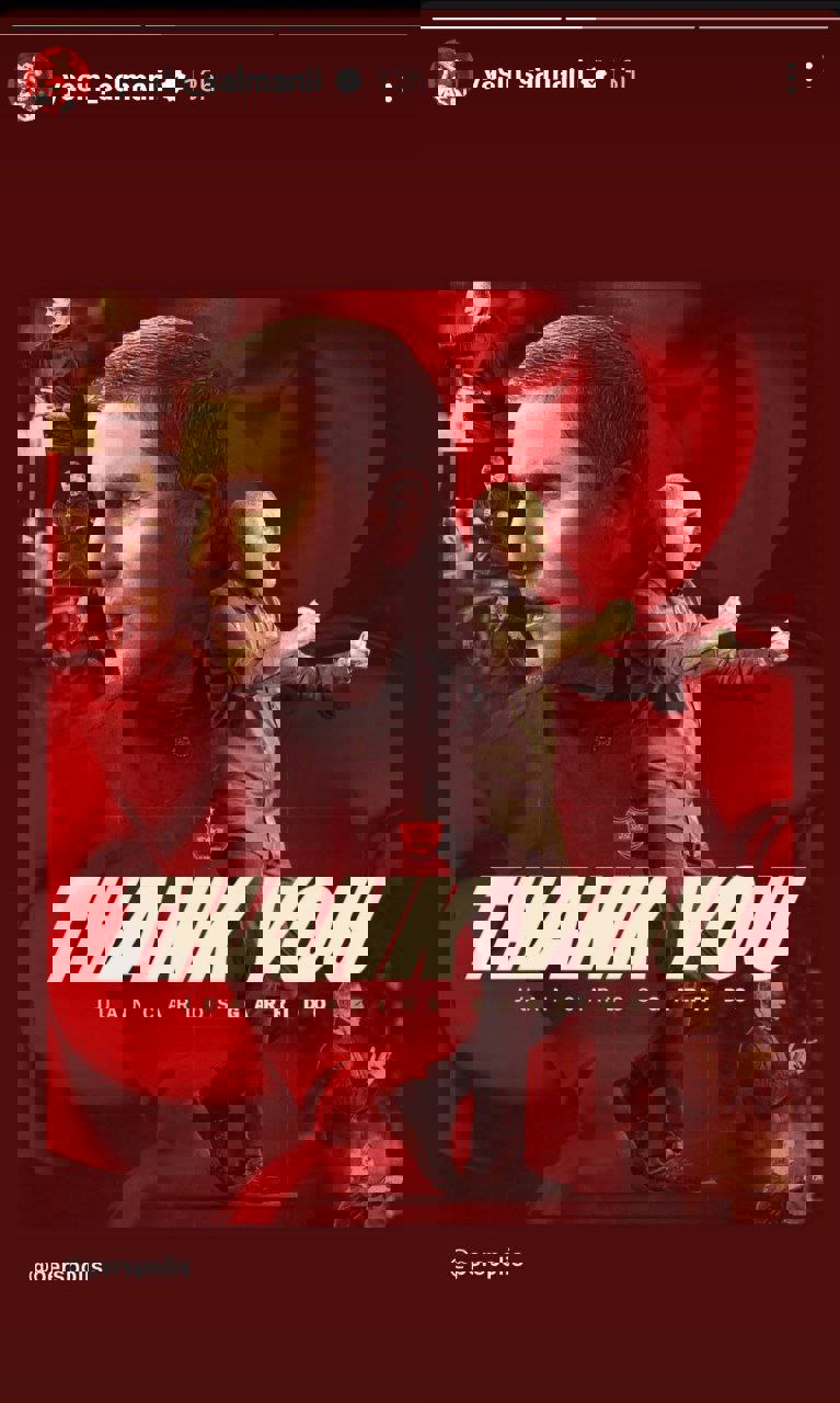 عکس| یک پیام غیرمنتظره برای گاریدو!