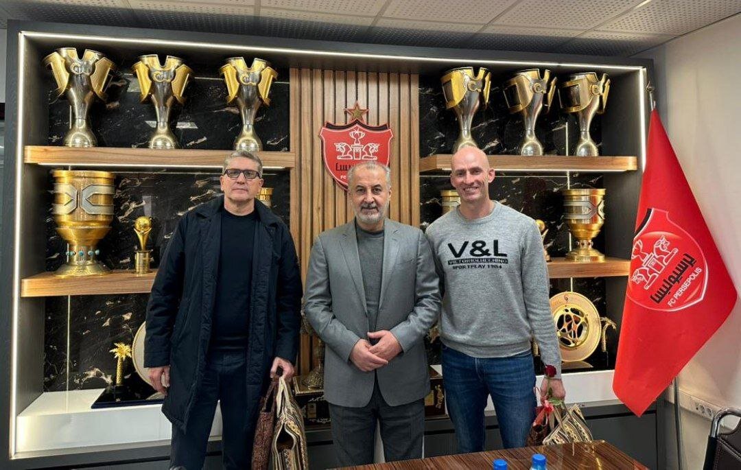 عکس | تقدیر پرسپولیسیها از گاریدو پیش از ترک ایران