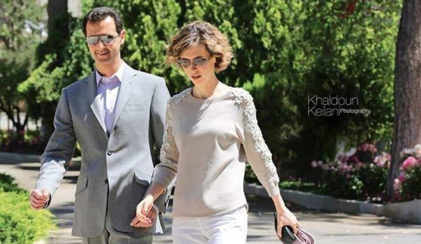 عکسهایی از همسر اسد در جوانی