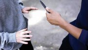 تصادف ساختگی برای زورگیری
