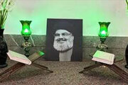 تصاویر | مکان دفن شهید سید حسن نصرالله