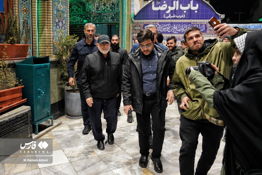 تصاویر جدید از سردار قاآنی بدون لباس نظامی