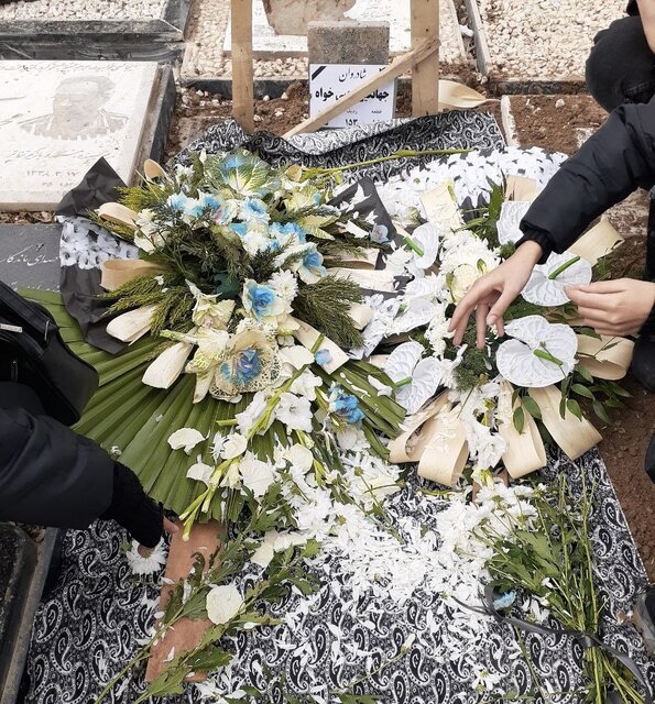 جهانگیر رجبیخواه به خاک سپرده شد