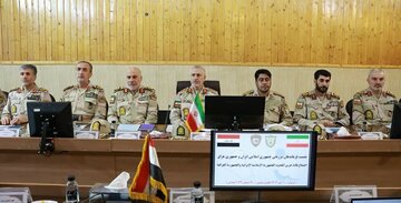 روابط و تعامل مرزبانان جمهوری اسلامی ایران و جمهوری عراق مطلوب است/تاکید بر تامین امنیت مرزهای مشترک   روابط و تعامل مرزبانان جمهوری اسلامی ایران و جمهوری عراق مطلوب است/تاکید بر تامین امنیت مرزهای مشترک