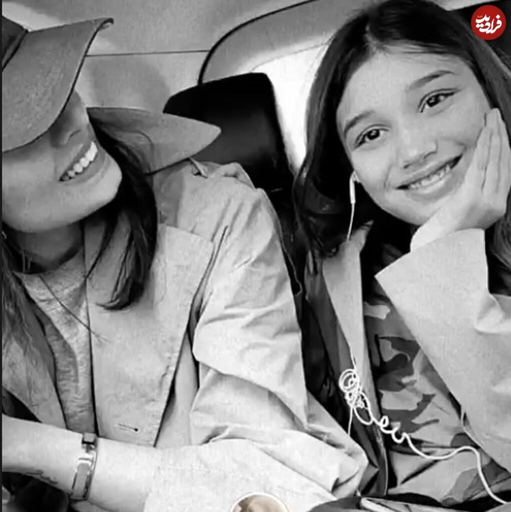 «بارانا دختر بنیامین بهادری» در ۱۳ سالگی/ عکس