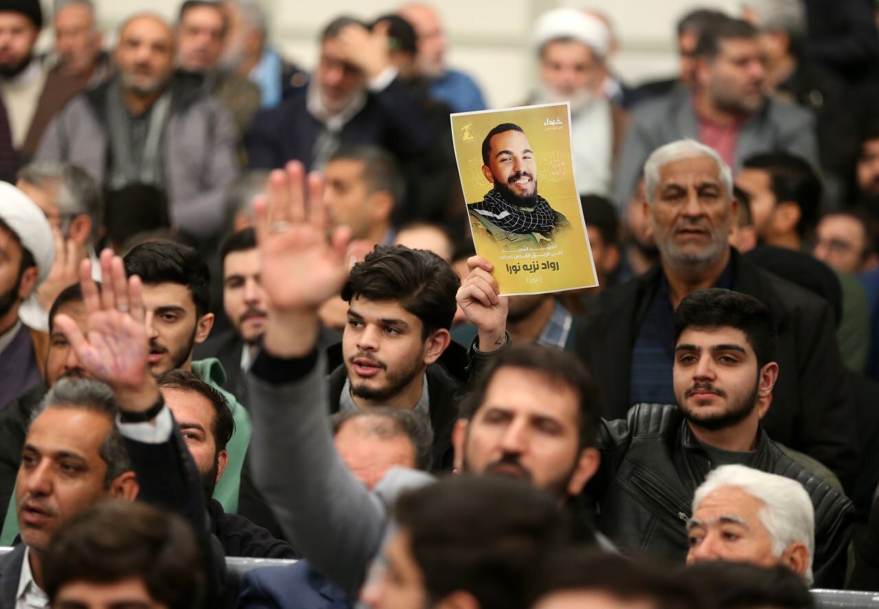 اولین تصاویر از مهمانان امروز بیت رهبری