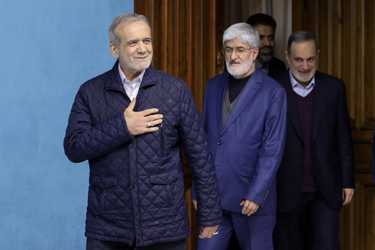 عکسی از علی مطهری در یک جلسه با پزشکیان/ ماجرا چه بود؟