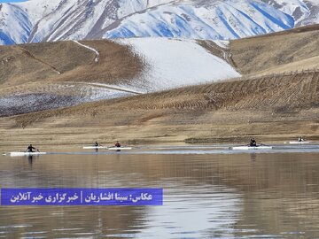 دومین اردوی تیم ملی روئینگ در سد شهرچای ارومیه