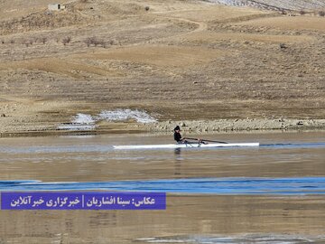 دومین اردوی تیم ملی روئینگ در سد شهرچای ارومیه