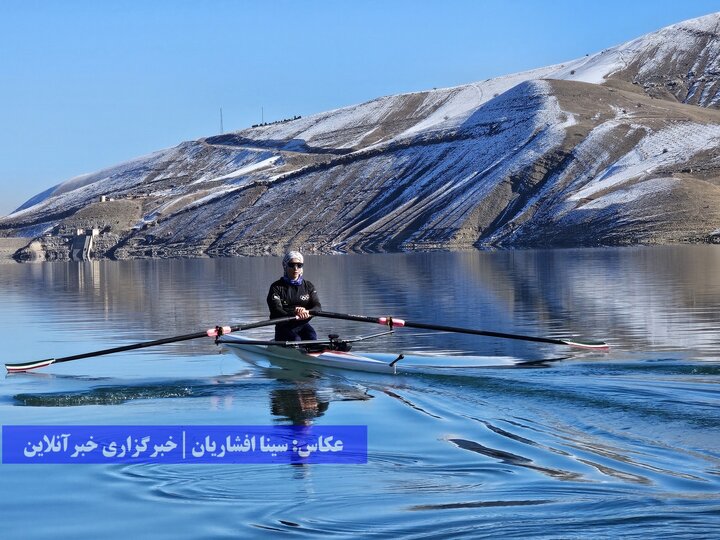 دومین اردوی تیم ملی روئینگ در سد شهرچای ارومیه