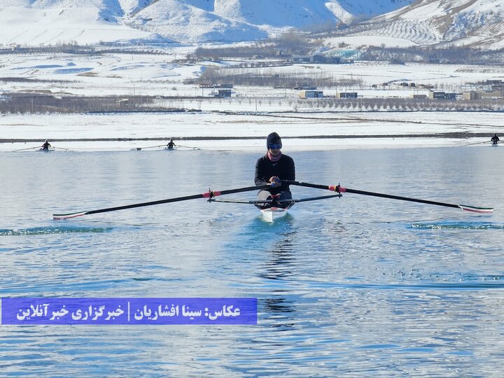 دومین اردوی تیم ملی روئینگ در سد شهرچای ارومیه