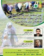 نقش شبکه های کسب و کار در توسعه پایدار روستایی؛ با محوریت توسعه فعالیت های اقتصادی زنان روستایی
