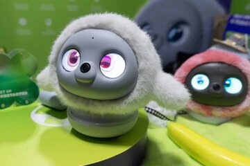 بانمکترین ربات CES ۲۰۲۵ رونمایی شد /عکس