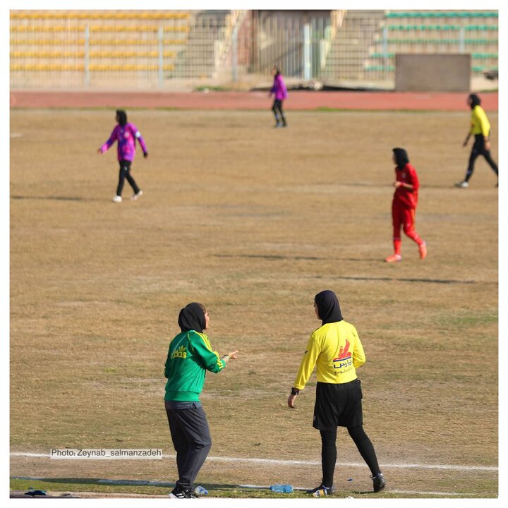 تصاویر | دیدار تیم بانوان فولاد خوزستان ‌و چابک شیراز