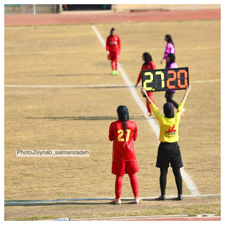 تصاویر | دیدار تیم بانوان فولاد خوزستان ‌و چابک شیراز