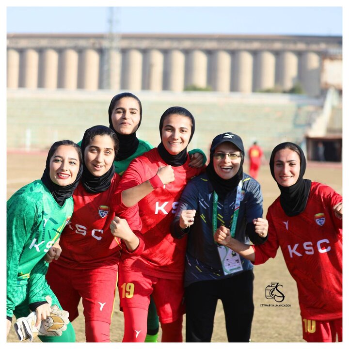 تصاویر | دیدار تیم بانوان فولاد خوزستان ‌و چابک شیراز