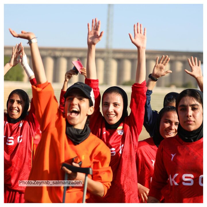 تصاویر | دیدار تیم بانوان فولاد خوزستان ‌و چابک شیراز