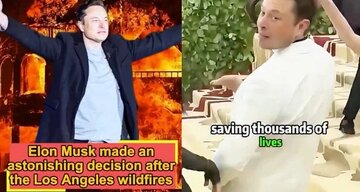 ایلان ماسک: جان هزاران انسان را نجات دادم