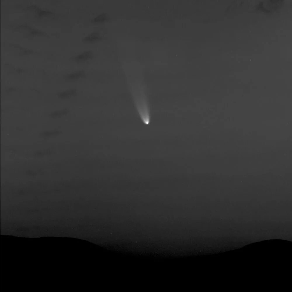 ثبت تصویر درخشانترین دنبالهدار ۲۰۲۵ /عکس