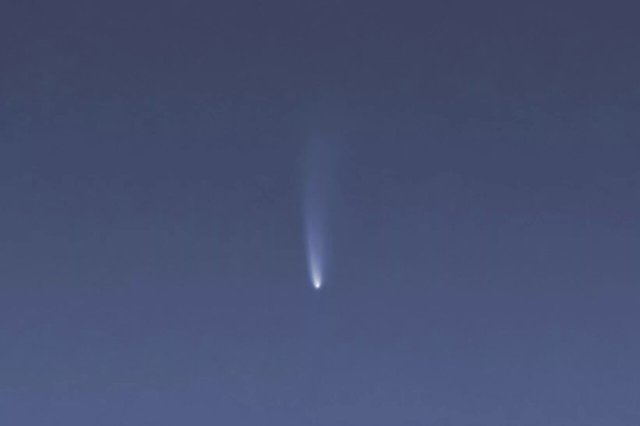 ثبت تصویر درخشانترین دنبالهدار ۲۰۲۵ /عکس