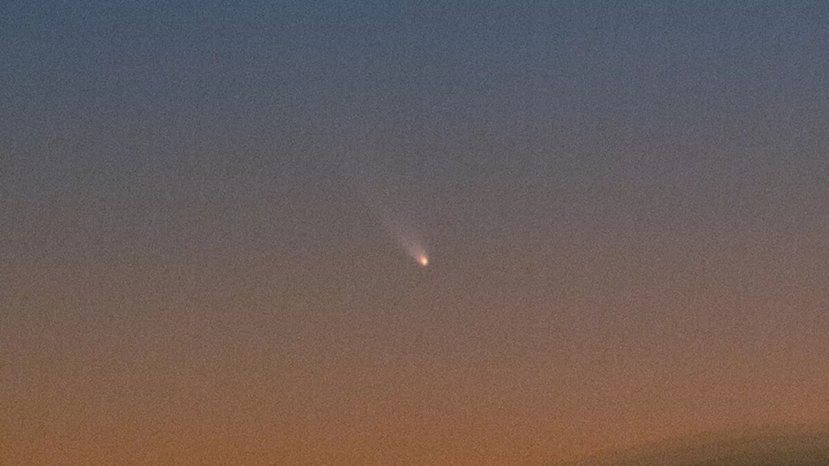 ثبت تصویر درخشانترین دنبالهدار ۲۰۲۵ /عکس