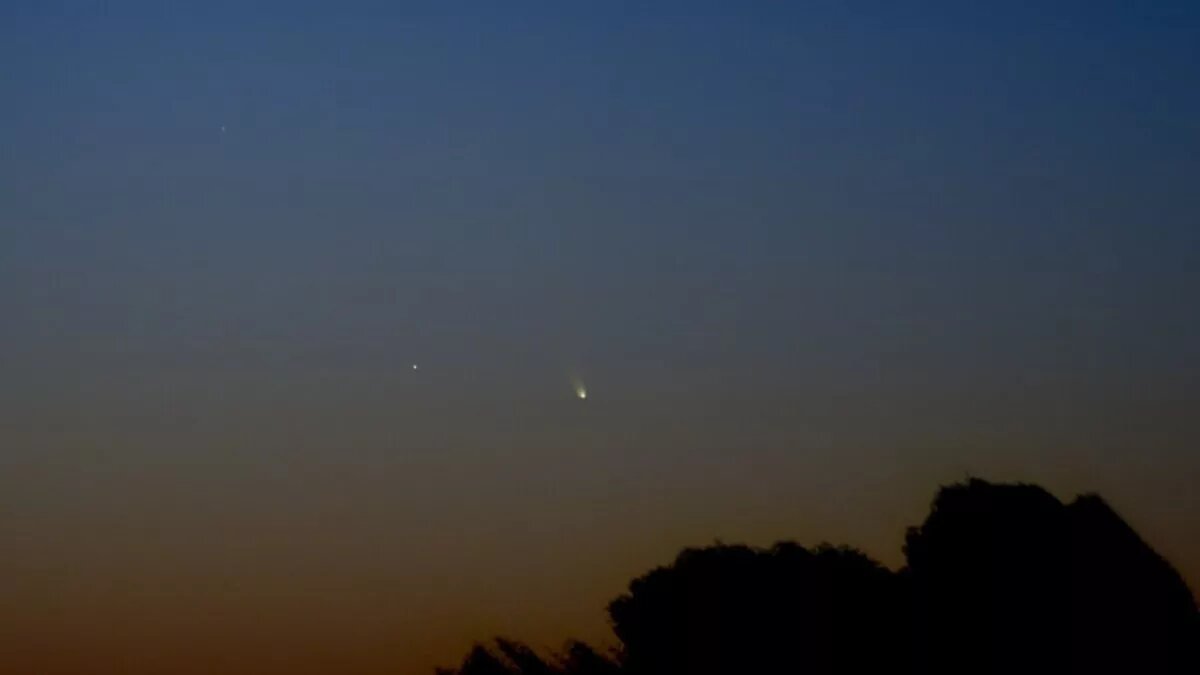 ثبت تصویر درخشانترین دنبالهدار ۲۰۲۵ /عکس