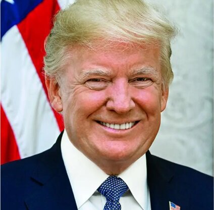 پرتره ترامپ منتشر شد/تحلیل سیانبیسی از چهره رئیسجمهور آمریکا/عکس