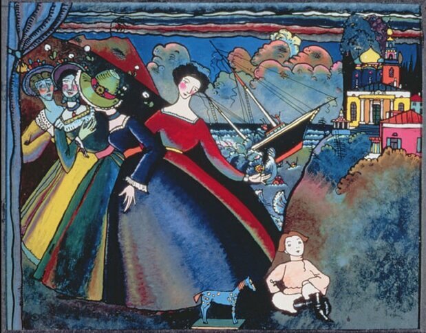 دنیای رنگارنگ «کاندینسکی» را بشناسید دنیای رنگارنگ «کاندینسکی» را بشناسید