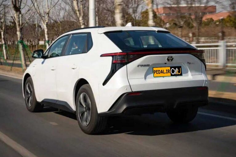 اولین شاسی بلند برقی تویوتا در ایران / عکس