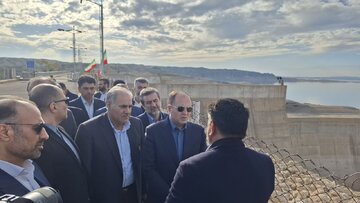 بازدید وزیر جهاد کشاورزی از سد کرخه اندیمشک بازدید وزیر جهاد کشاورزی از سد کرخه اندیمشک
