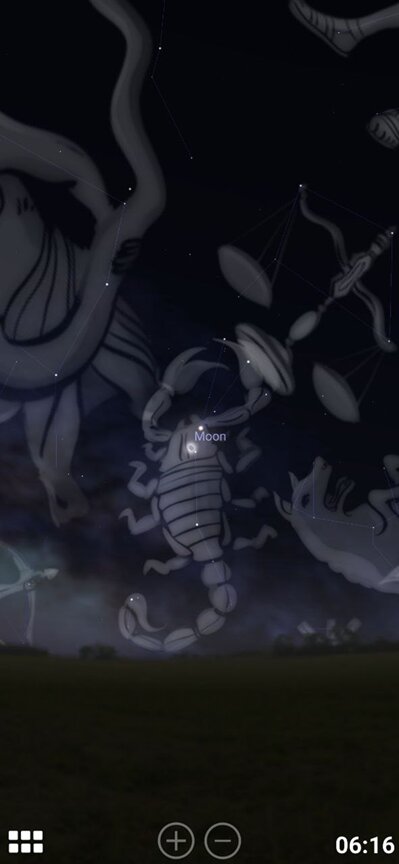 تا چند ساعت دیگر قمر در عقرب میشود!