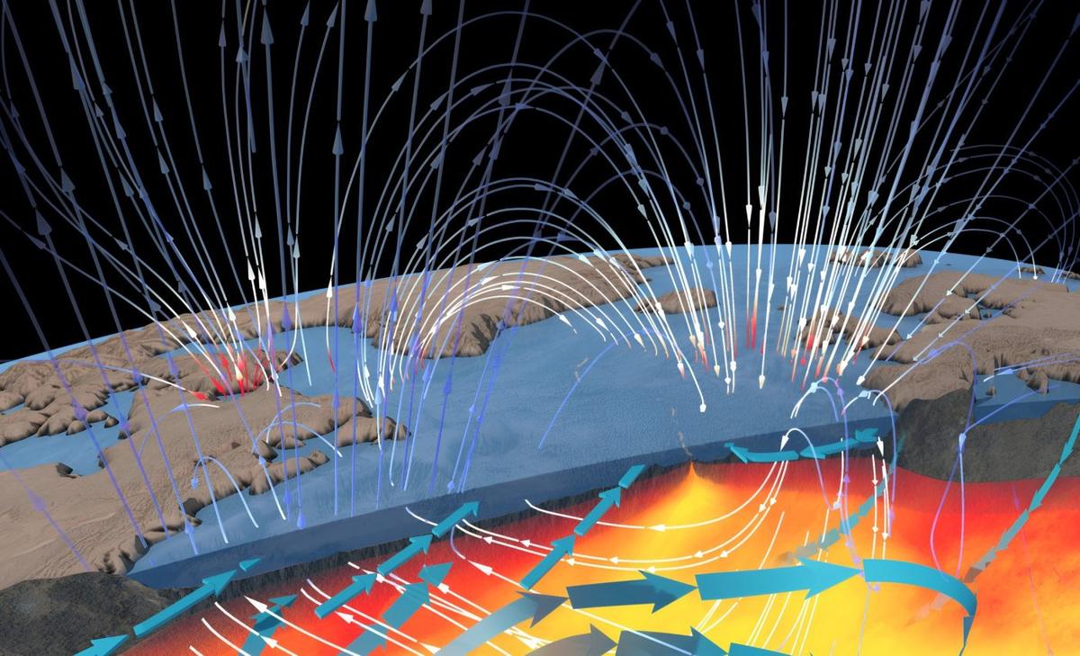 دریافت سیگنالهای مغناطیسی مرموز از اقیانوسهای زمین در فضا
