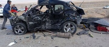 تصادف مرگبار در محور نهبندان - سربیشه تصادف مرگبار در محور نهبندان - سربیشه