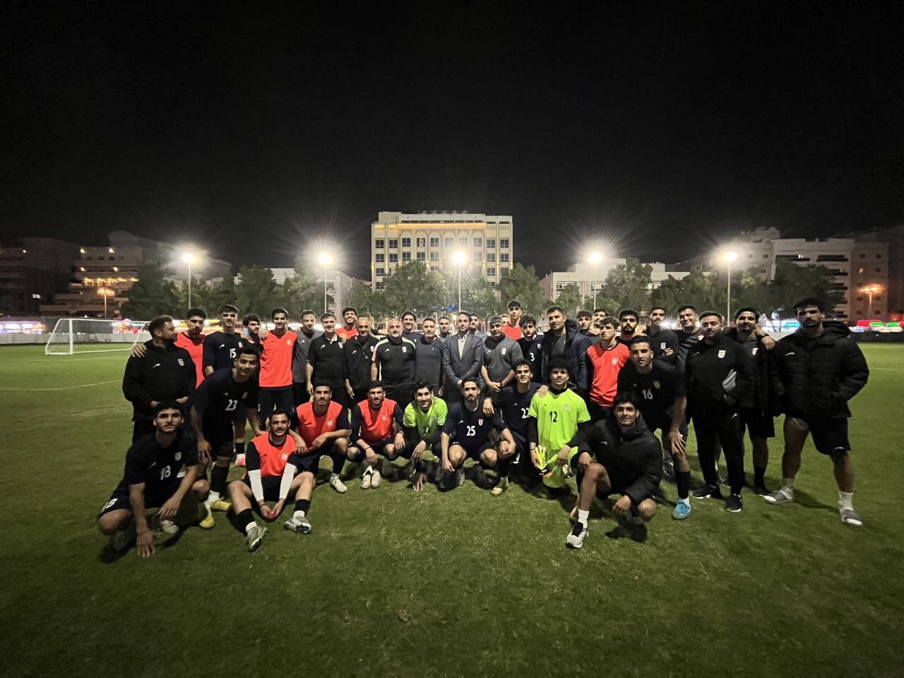 عکس | سورپرایز ملیپوشان در دبی؛ مهدویکیا به تمرین ایران رفت