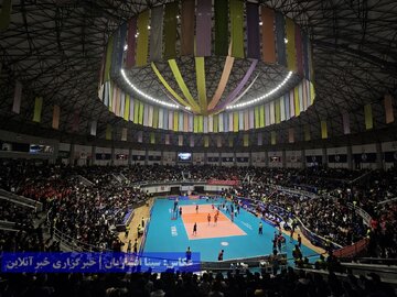دیدار لیگ برتر والیبال "شهرداری ارومیه - فولاد سیرجان ایرانیان"
