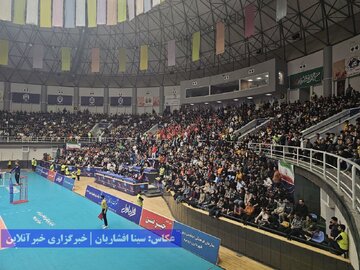 دیدار لیگ برتر والیبال "شهرداری ارومیه - فولاد سیرجان ایرانیان"
