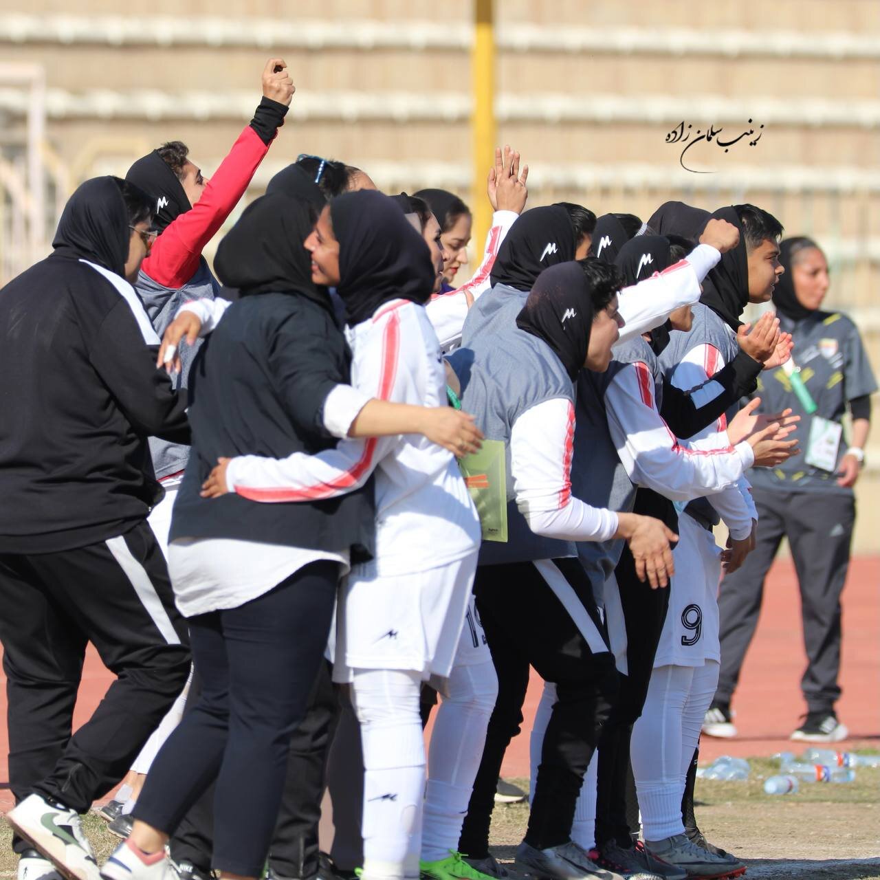 تصاویر | دیدار فوتبال بانوان فولاد خوزستان و پرسپولیس تهران