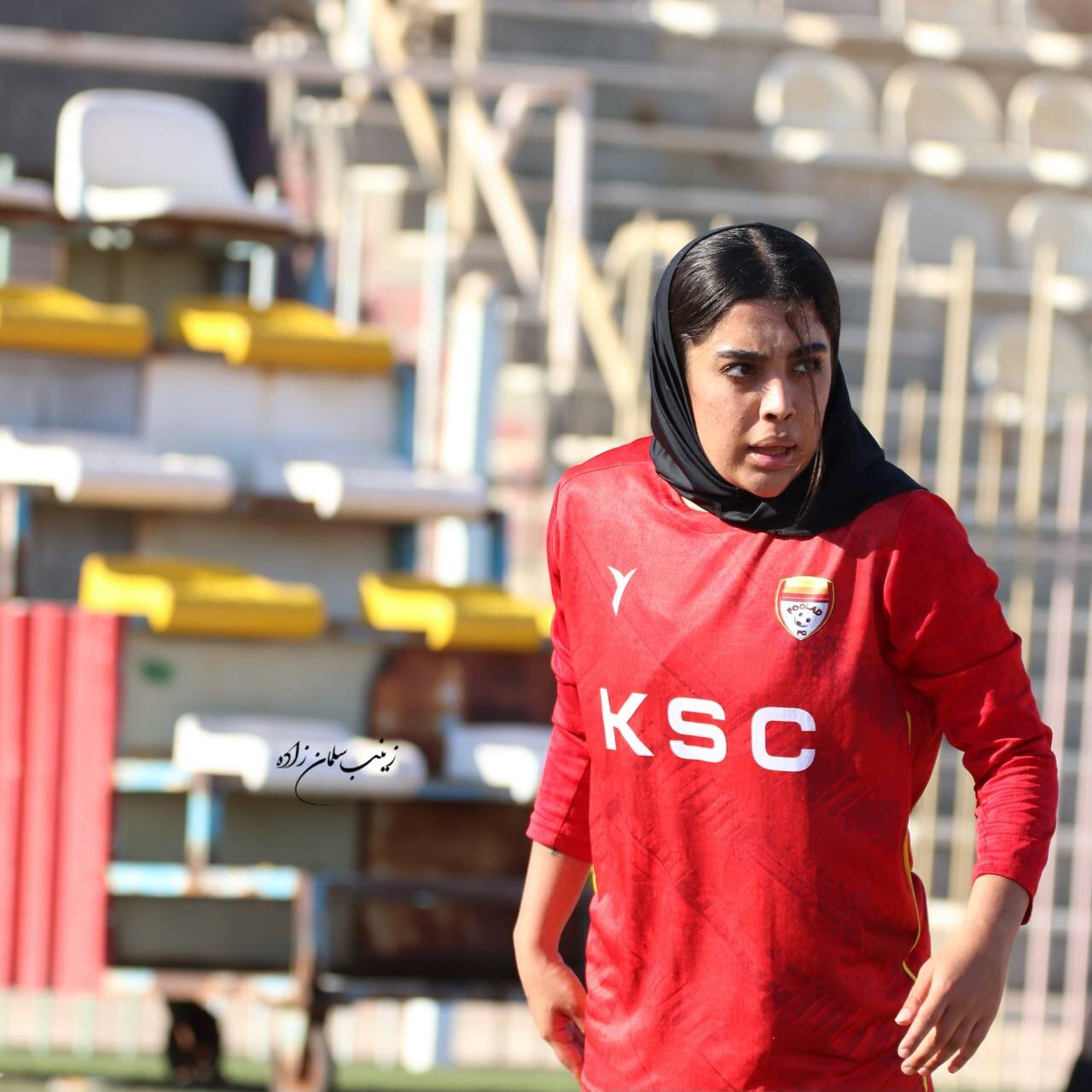 تصاویر | دیدار فوتبال بانوان فولاد خوزستان و پرسپولیس تهران