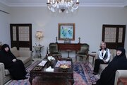 دیدار همسر سفیر ایران در لبنان با بانوی اول این کشور