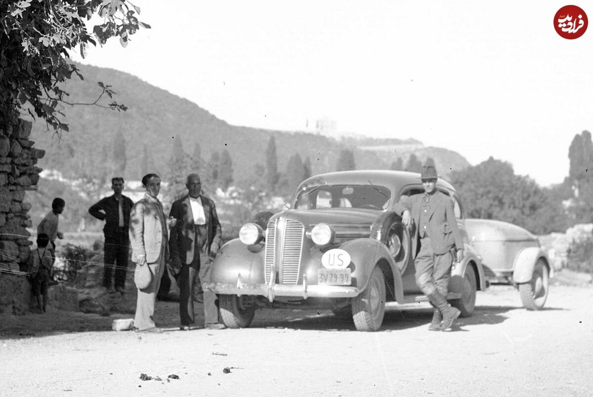 عکسهایی از جاده چالوس در صد سال پیش