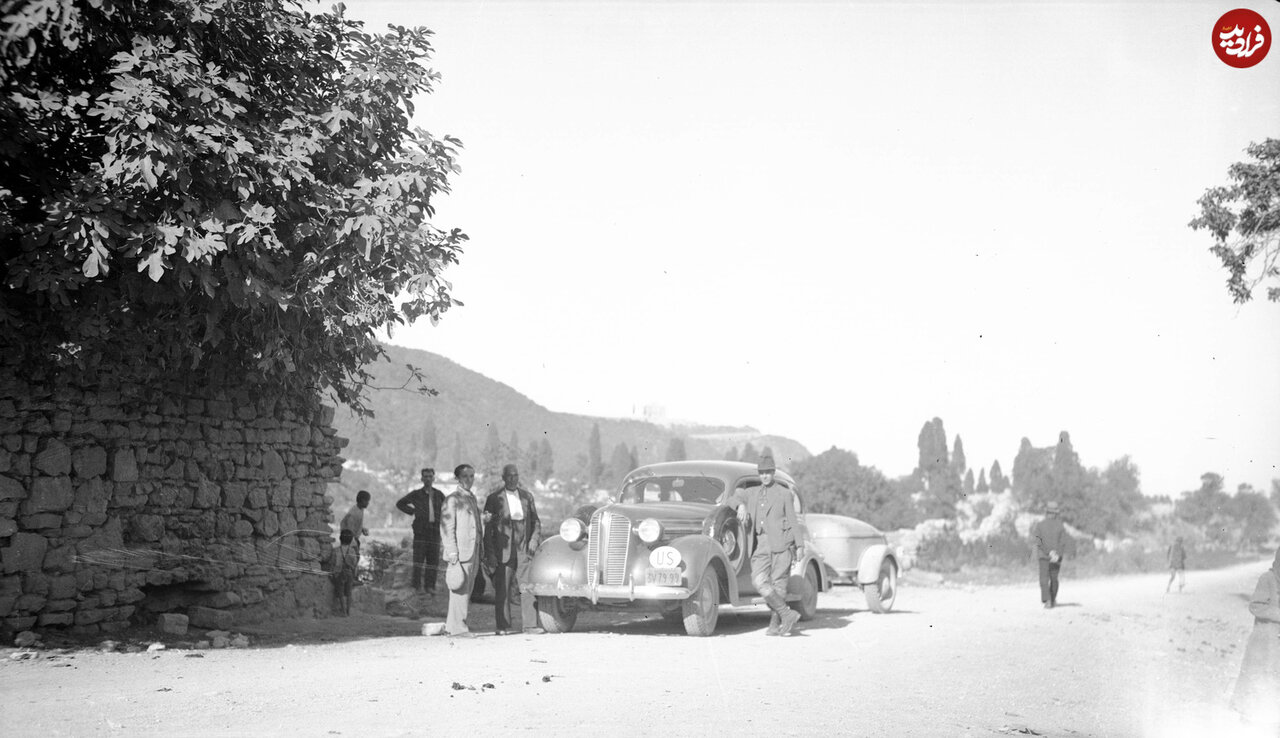 عکسهایی از جاده چالوس در صد سال پیش
