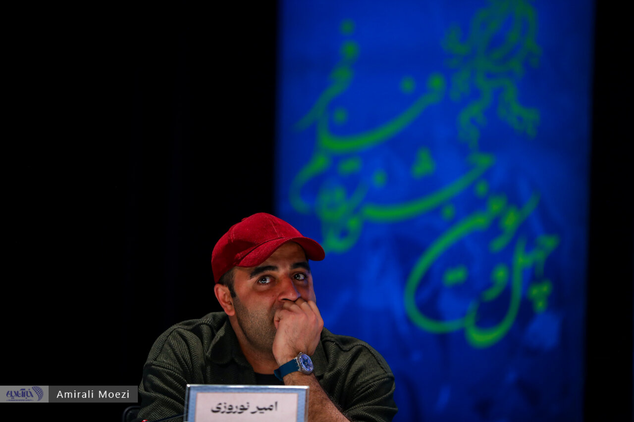 قاب‌هایی پر خبر از نشست رسانه‌ای فیلم «آنتیک» با حضور پژمان جمشیدی در جشنواره فیلم فجر