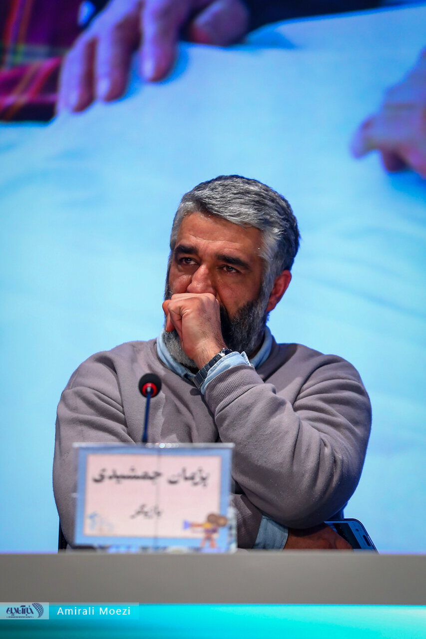 قاب‌هایی پر خبر از نشست رسانه‌ای فیلم «آنتیک» با حضور پژمان جمشیدی در جشنواره فیلم فجر